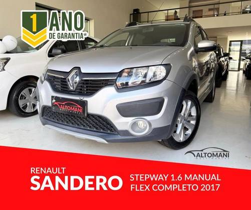 RENAULT SANDERO 1.6 STEPWAY 8V FLEX 4P MANUAL